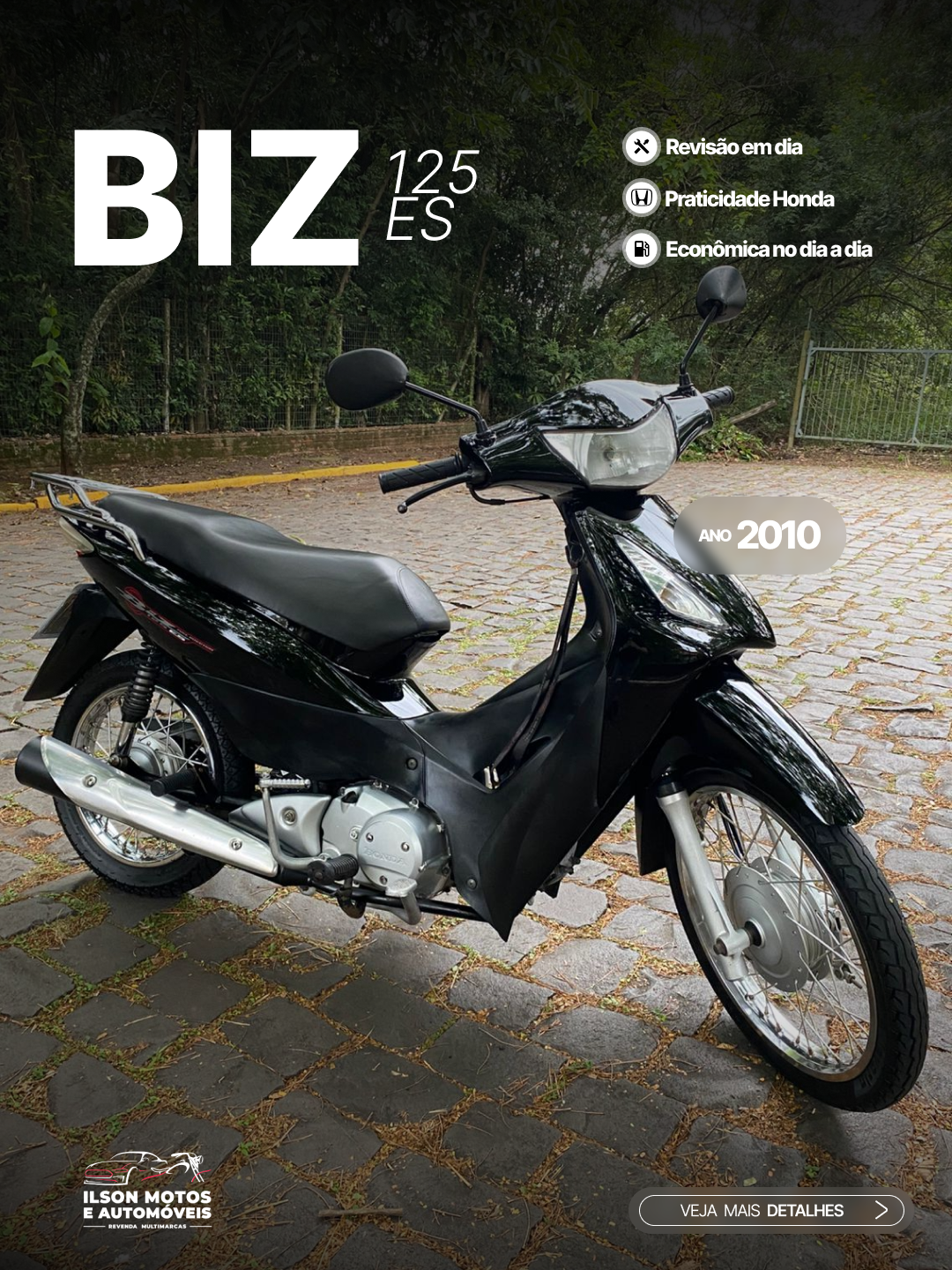 HONDA/BIZ 125 ES ANO 2010