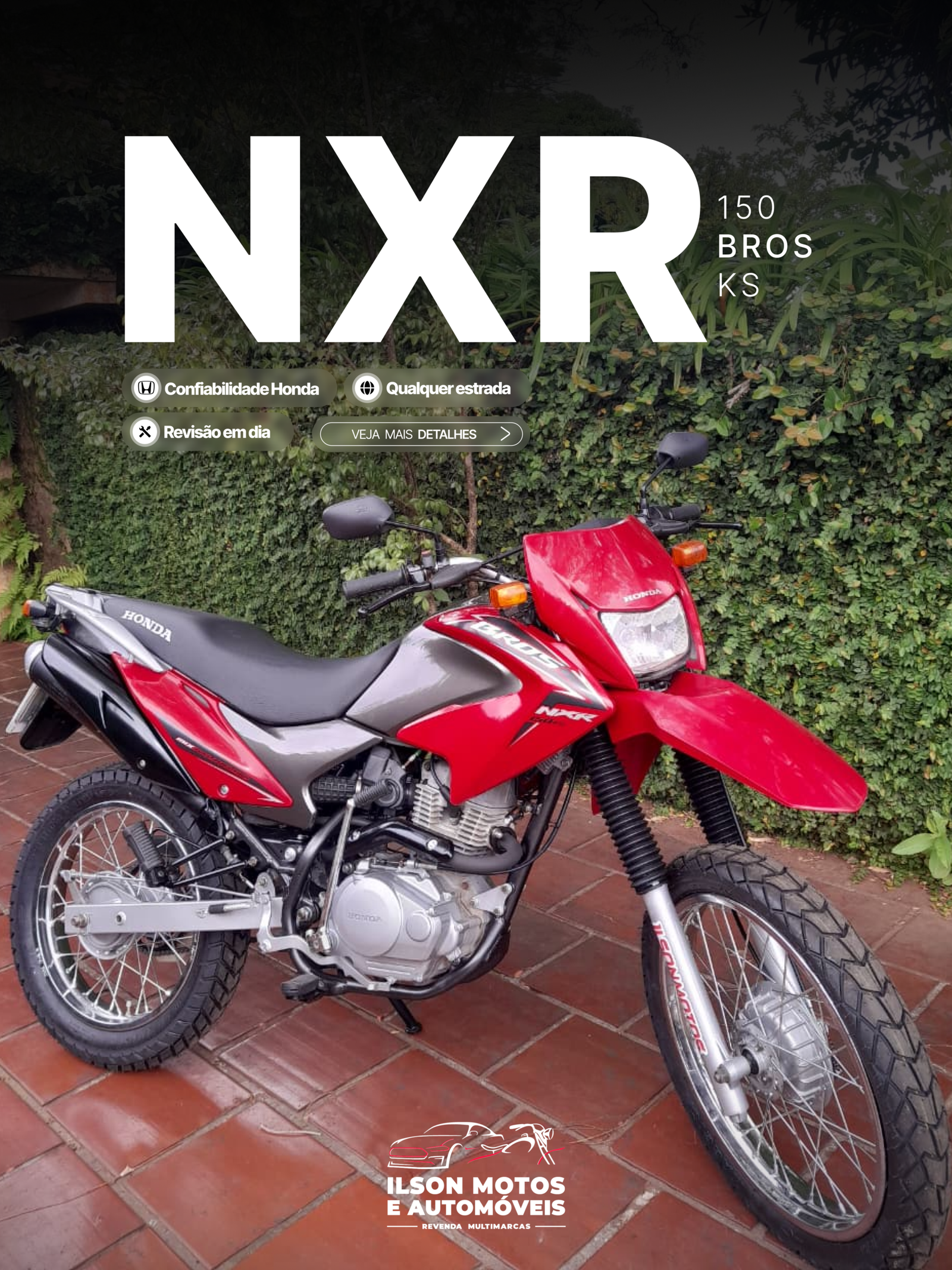 HONDA/NXR150 BROS KS ANO 2009