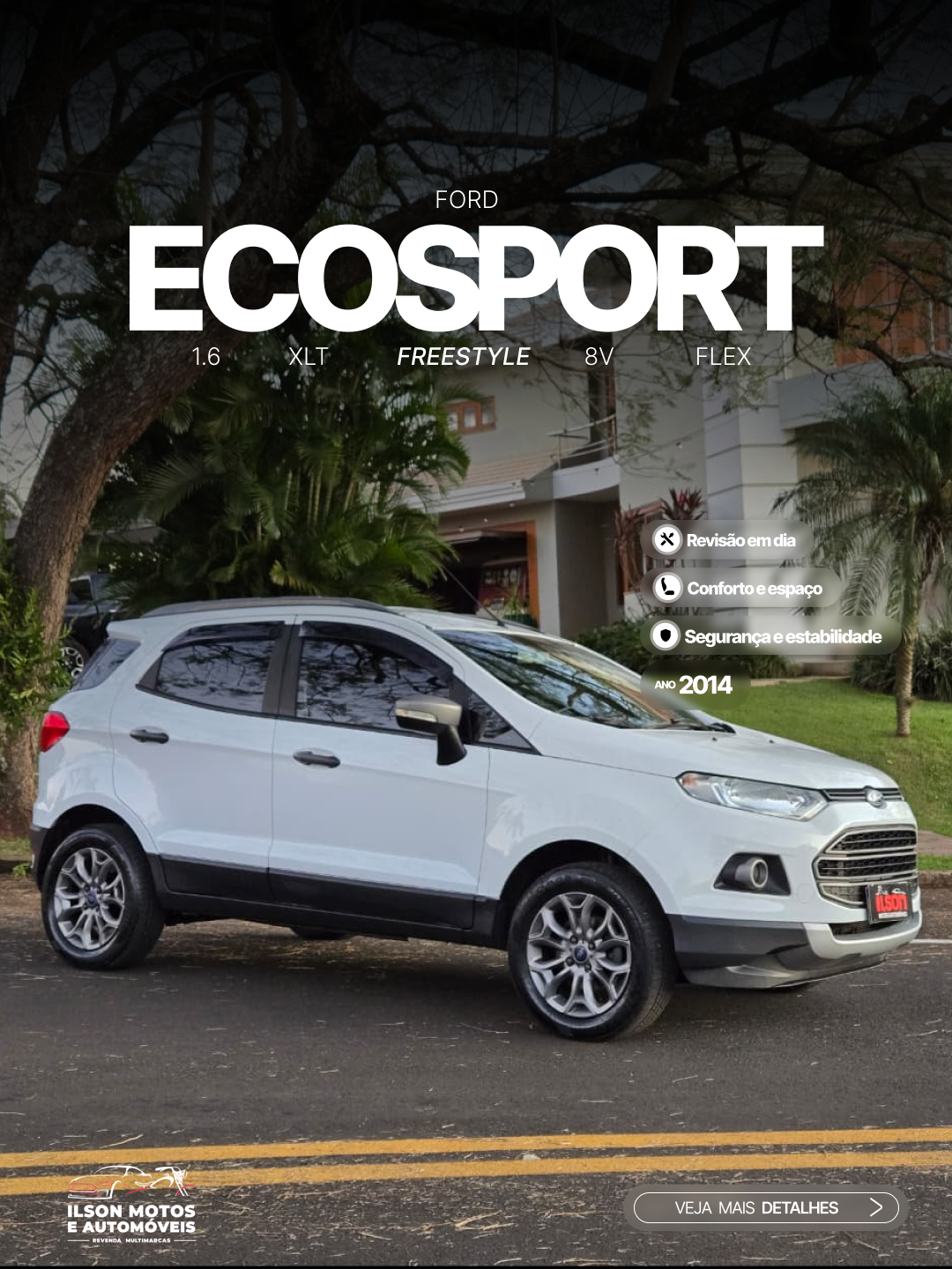 FORD/ECOSPORT FSL 1.6 ANO 2014