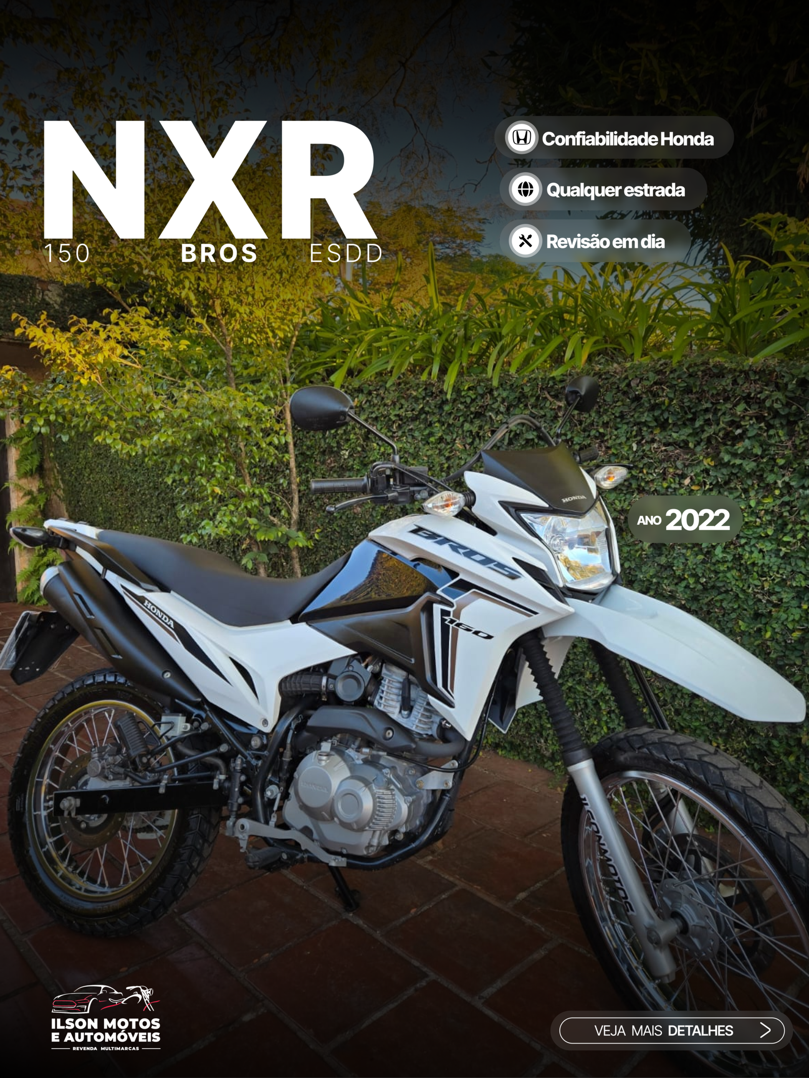 HONDA/NXR160 BROS ESDD ANO 2022