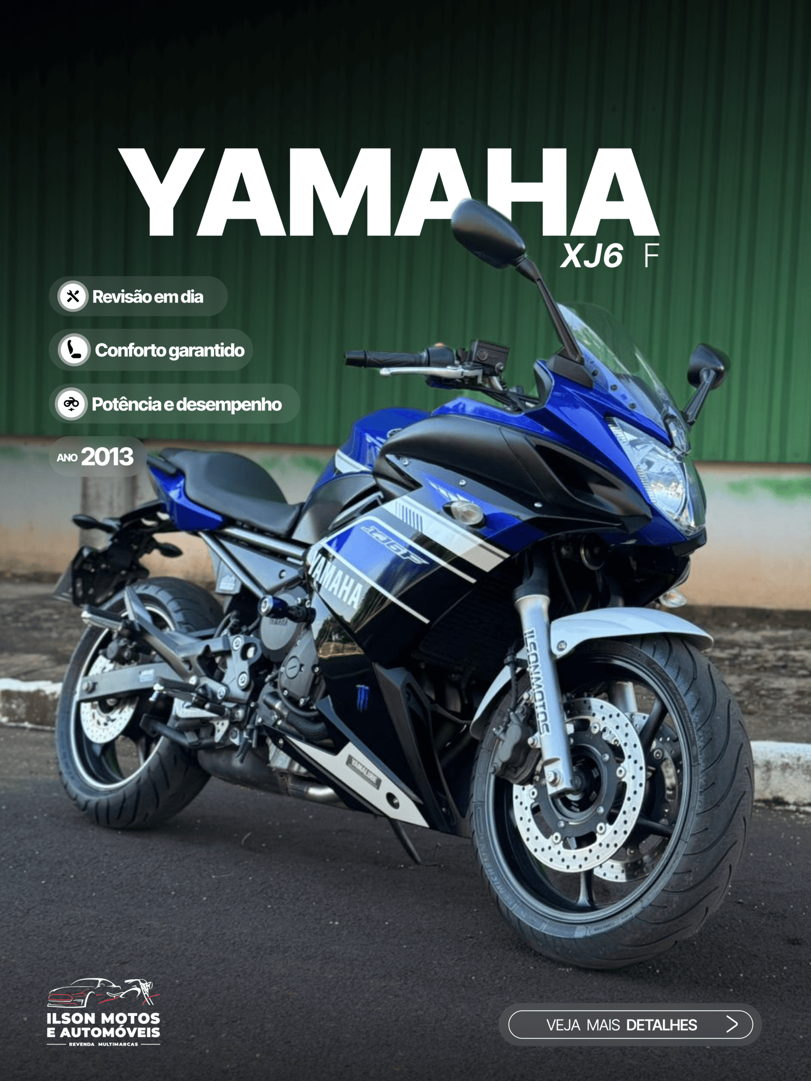 YAMAHA/XJ6 F ANO 2013