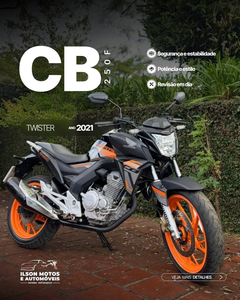 HONDA/CB250F TWISTER ABS ANO 2021 - Imagem 2
