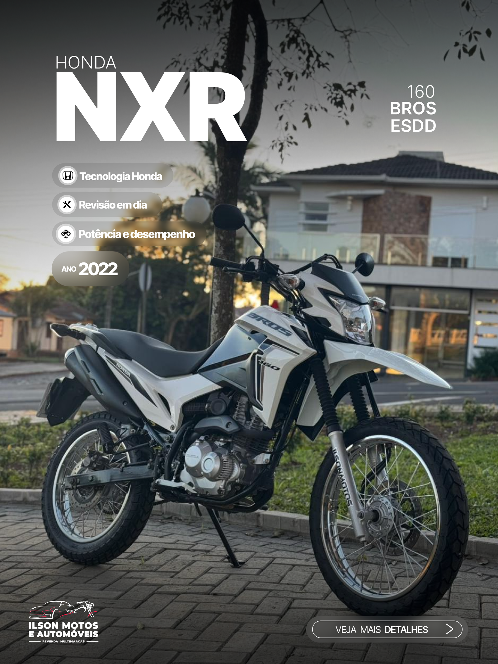 HONDA/NXR160 BROS ESDD ANO 2022