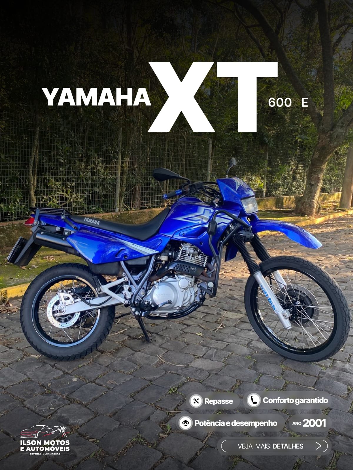 YAMAHA/XT 600 E ANO 2001