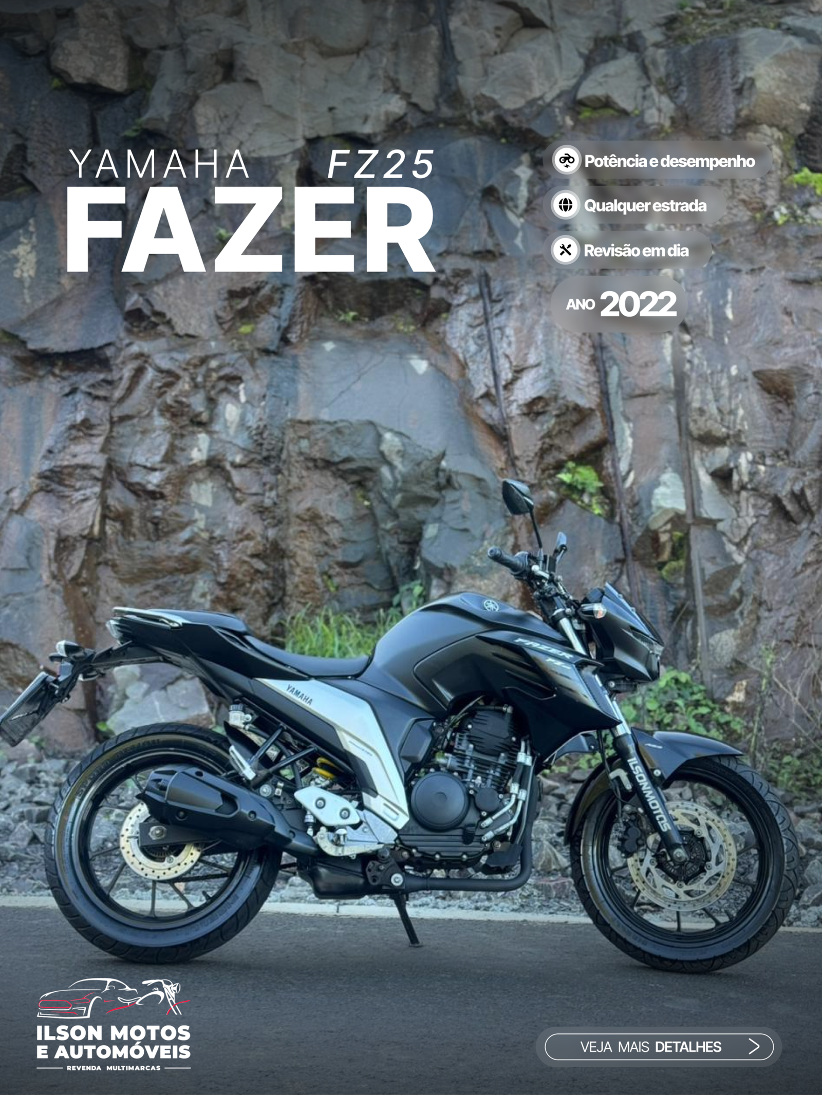 YAMAHA/FZ25 FAZER ANO 2022
