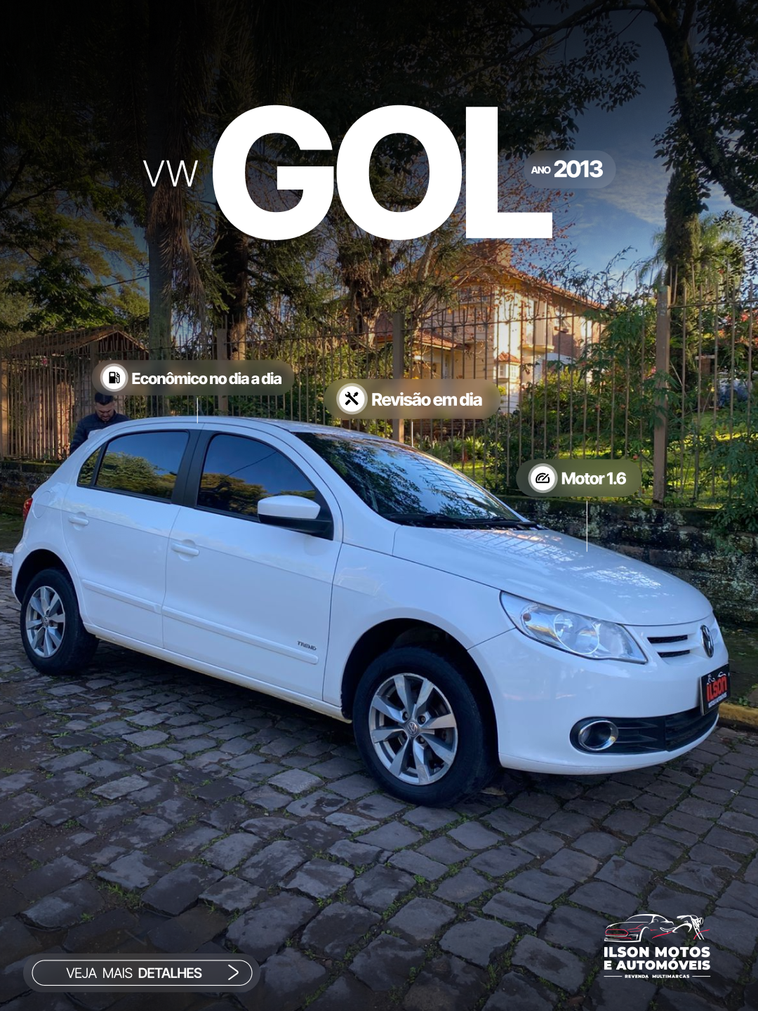 VW/GOL 1.6 ANO 2013