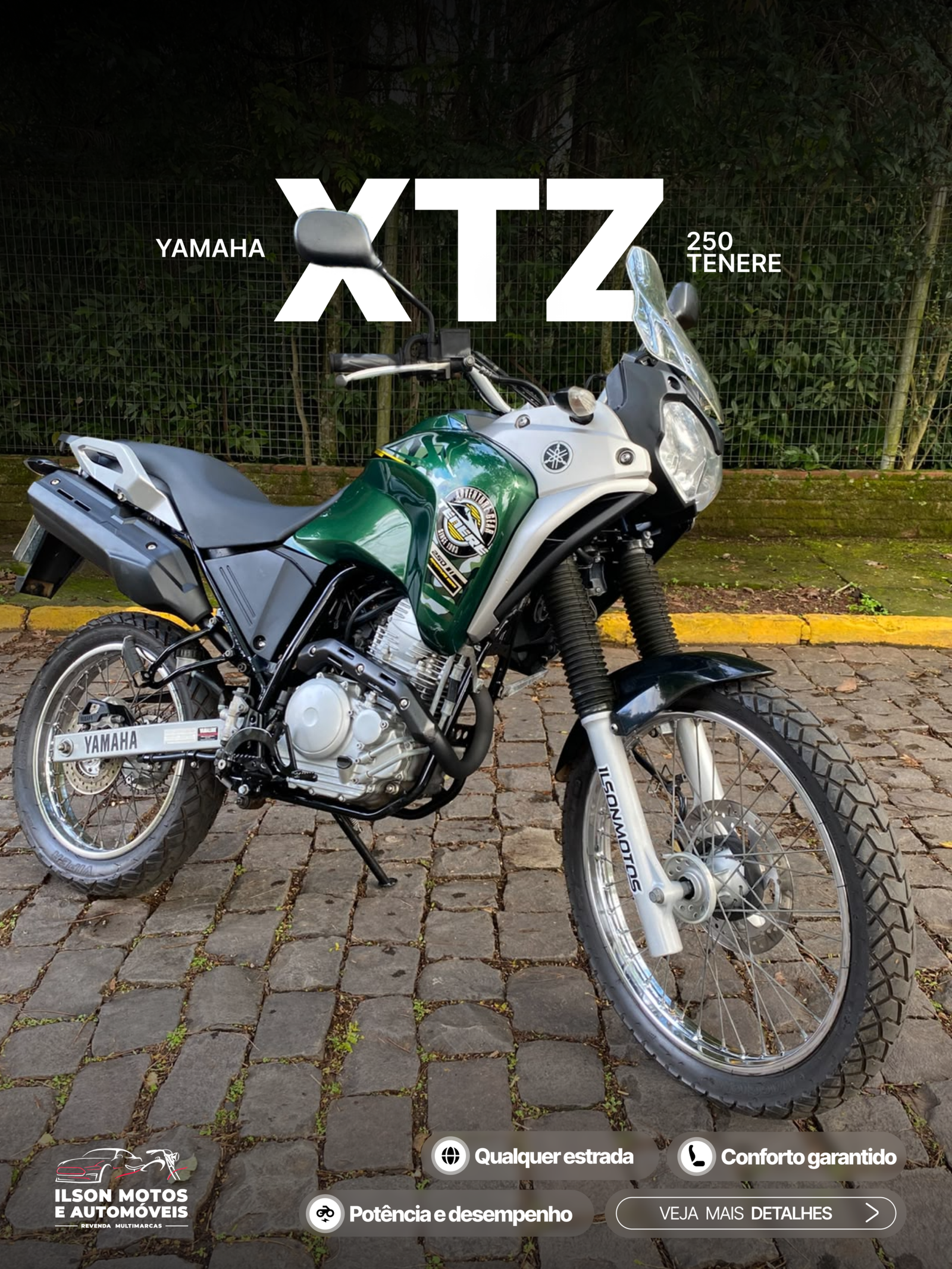YAMAHA/XTZ 250 TENERE ANO 2019